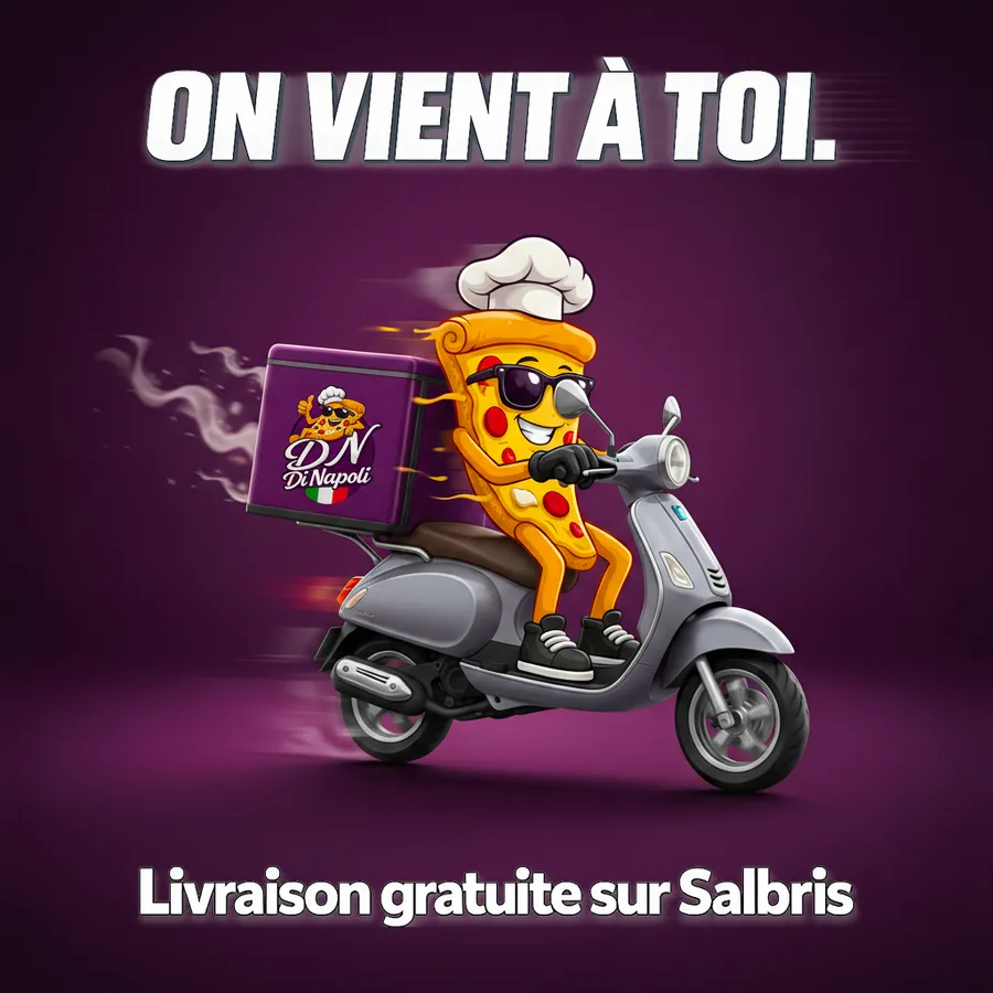 Visuel livraison — pizzeria Di Napoli