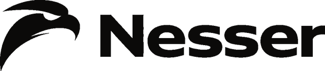 Logo Nesser — l'aigle et le wordmark